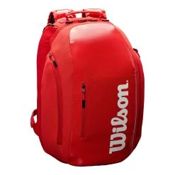 Wilson Super Tour Backpack - Red, White