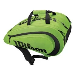 Wilson Rak Pak Padel Racket Bag - Green, Black -Tennis Serie Store 0214800000 0 2