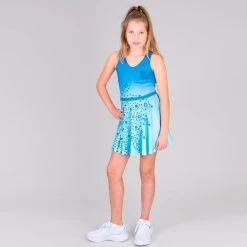 BIDI BADU Colortwist Dress Girls - Turquoise, Blue -Tennis Serie Store 02155000 13