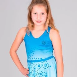 BIDI BADU Colortwist Dress Girls - Turquoise, Blue -Tennis Serie Store 02155000 15