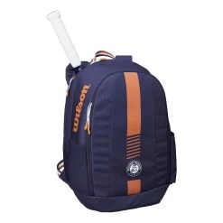 Wilson Roland Garros Team Backpack - Blue, Brown -Tennis Serie Store 0216600000 0 2