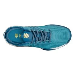 K-Swiss Hypercourt Supreme All Court Shoe Men - Turquoise, White -Tennis Serie Store 02184000 0 4