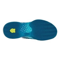 K-Swiss Hypercourt Supreme Clay Court Shoe Men - Turquoise, White -Tennis Serie Store 02185000 0 5