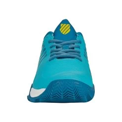 K-Swiss Hypercourt Supreme Clay Court Shoe Men - Turquoise, White -Tennis Serie Store 02185000 0 7