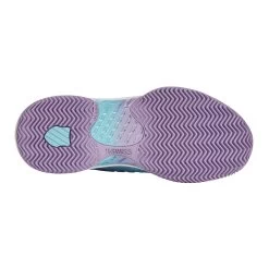 K-Swiss Hypercourt Supreme Clay Court Shoe Women - Light Blue, Lilac -Tennis Serie Store 02196000 0 5