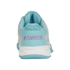 K-Swiss Hypercourt Express 2 All Court Shoe Women - White, Light Blue -Tennis Serie Store 02197000 0 2
