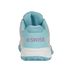 K-Swiss Hypercourt Express 2 Clay Court Shoe Women - White, Light Blue -Tennis Serie Store 02198000 0 2