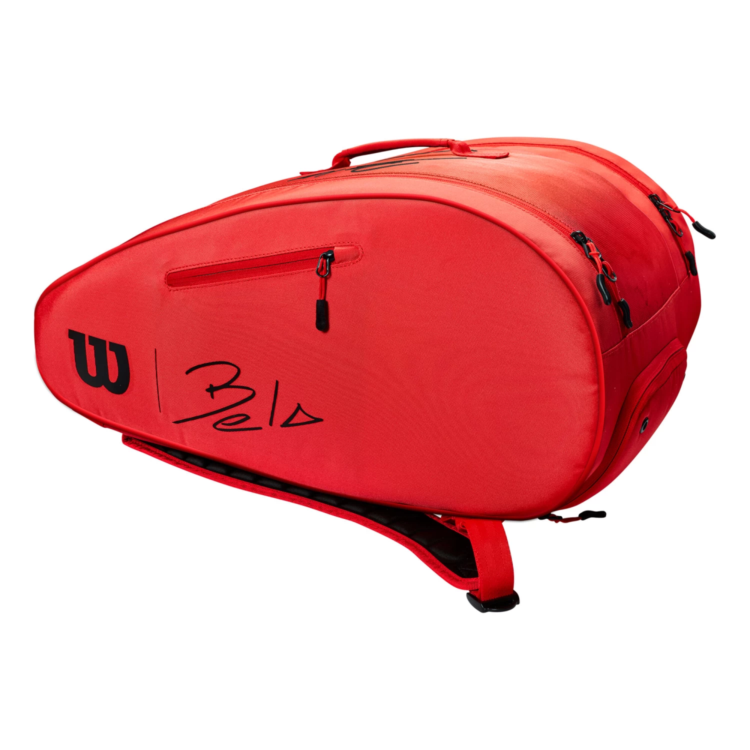 Wilson Bela Super Tour Padel Racket Bag - Lightred, Black 4 Wilson Bela Super Tour Padel Racket Bag - Lightred, Black - Image 2