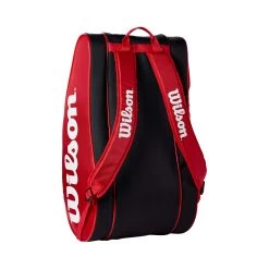 Wilson Rak Pak Padel Racket Bag - Red -Tennis Serie Store 0227200000 0 3