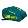 Wilson Youth Racquet Bag Padel Racket Bag - Green, Yellow -Tennis Serie Store 0231000000 000