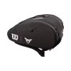 Wilson Cupra Padel Racket Bag - Black, Silver 1 Wilson Cupra Padel Racket Bag - Black, Silver -Tennis Serie Store 0232700000 000