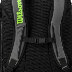 Wilson Tour Blade Padel Backpack - Black, Green -Tennis Serie Store 0234300000 15