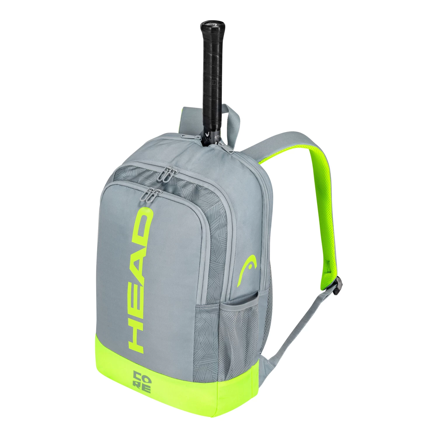 Head Core Backpack - Grey, Neon Yellow 3 Head Core Backpack - Grey, Neon Yellow