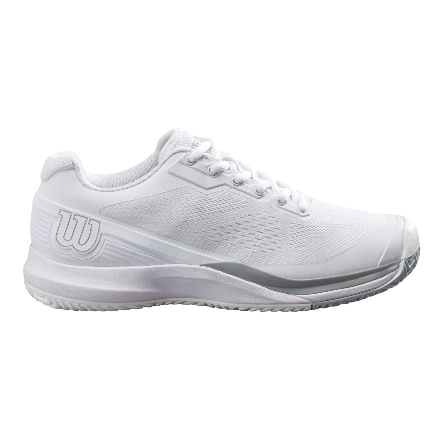 Wilson Rush Pro 3.5 All Court Shoe Women - White, Silver 3 Wilson Rush Pro 3.5 All Court Shoe Women - White, Silver