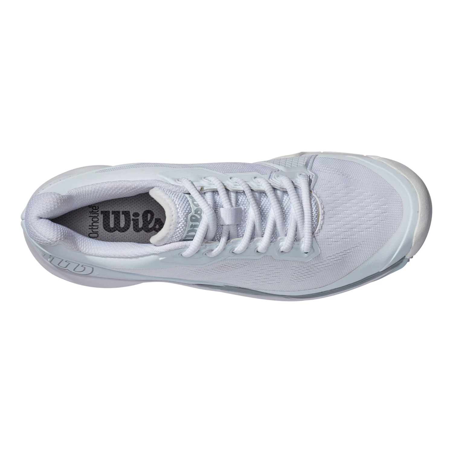 Wilson Rush Pro 3.5 All Court Shoe Women - White, Silver 5 Wilson Rush Pro 3.5 All Court Shoe Women - White, Silver - Image 3