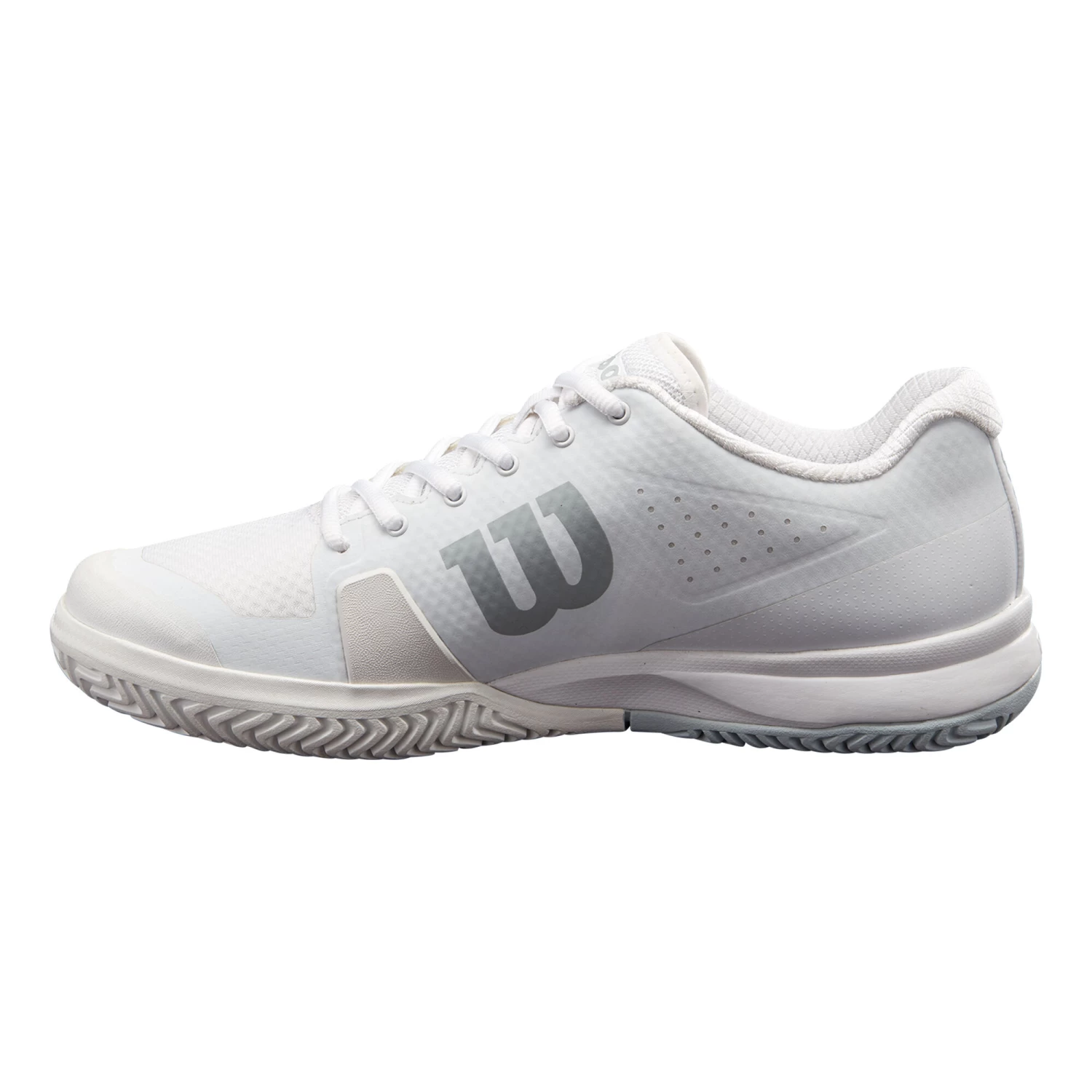 Wilson Rush Pro 2.5 2021 All Court Shoe Women - White, Silver 4 Wilson Rush Pro 2.5 2021 All Court Shoe Women - White, Silver - Image 2
