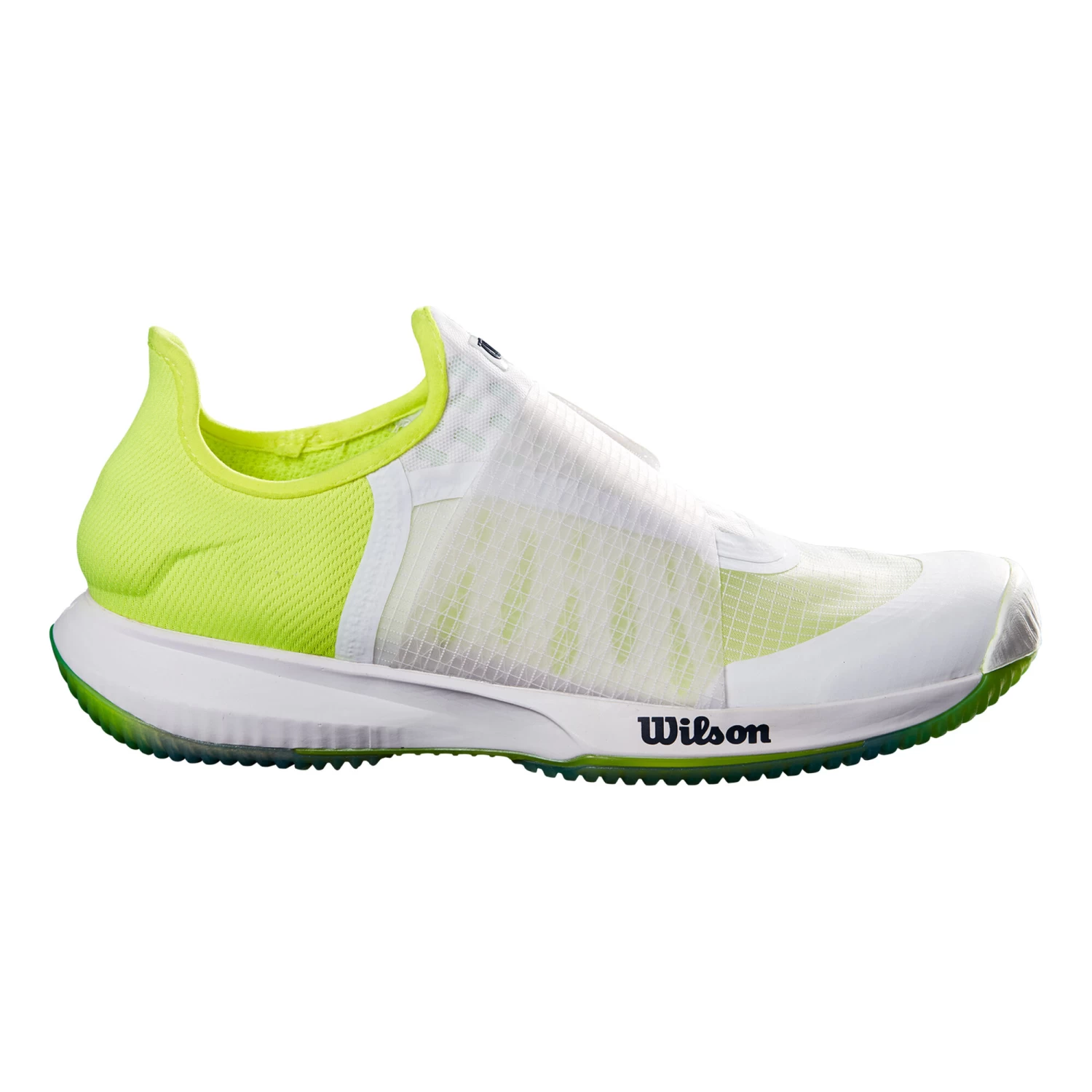 Wilson Kaos Mirage All Court Shoe Men - White, Neon Yellow 3 Wilson Kaos Mirage All Court Shoe Men - White, Neon Yellow