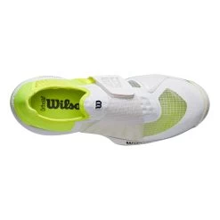 Wilson Kaos Mirage All Court Shoe Men - White, Neon Yellow 10 Wilson Kaos Mirage All Court Shoe Men - White, Neon Yellow -Tennis Serie Store 02449000 0 4