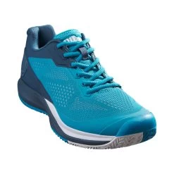 Wilson Rush Pro 3.5 All Court Shoe Men - Turquoise, Dark Blue -Tennis Serie Store 02454000 000