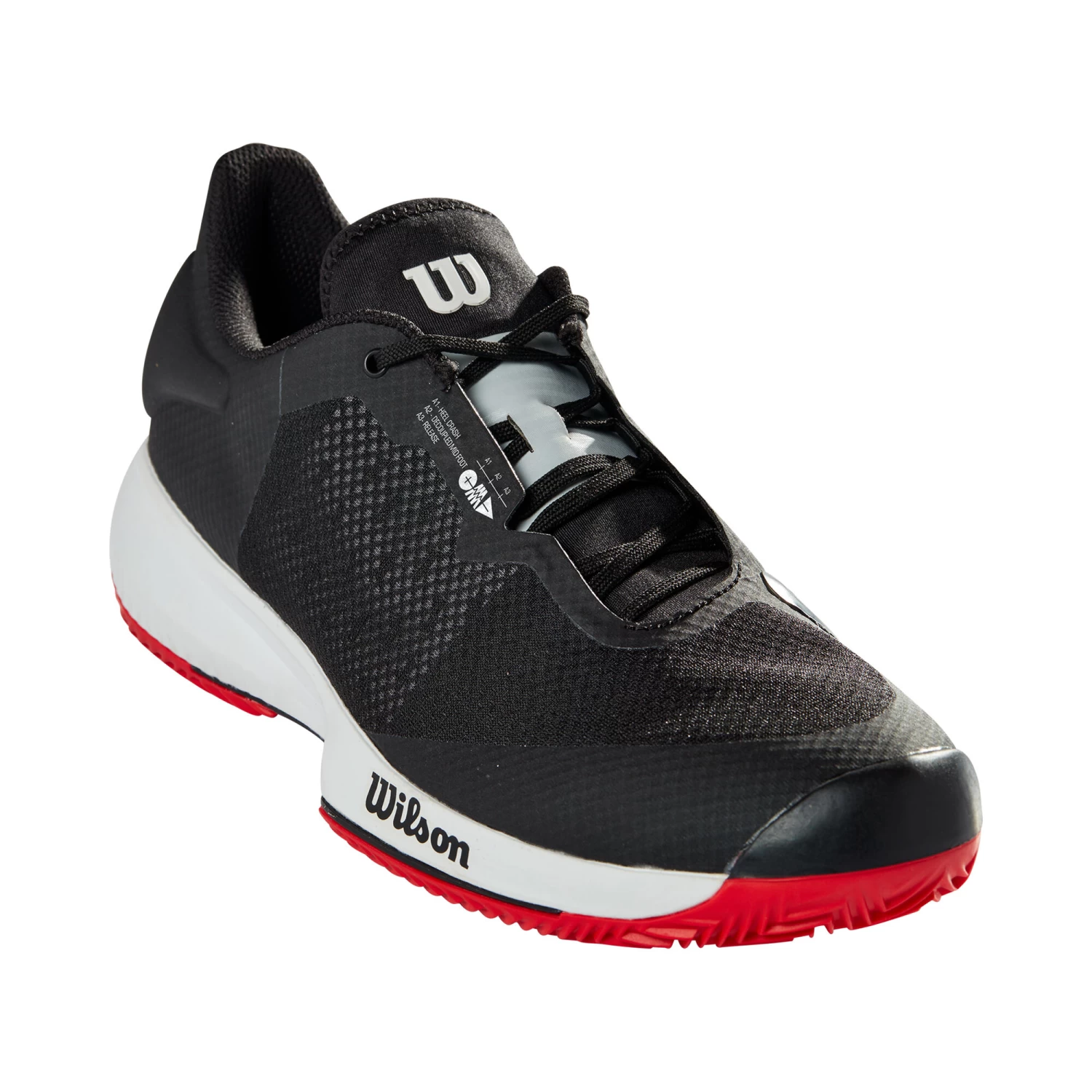 Wilson Kaos Swift Clay Court Shoe Men - Black, White 6 Wilson Kaos Swift Clay Court Shoe Men - Black, White - Image 4