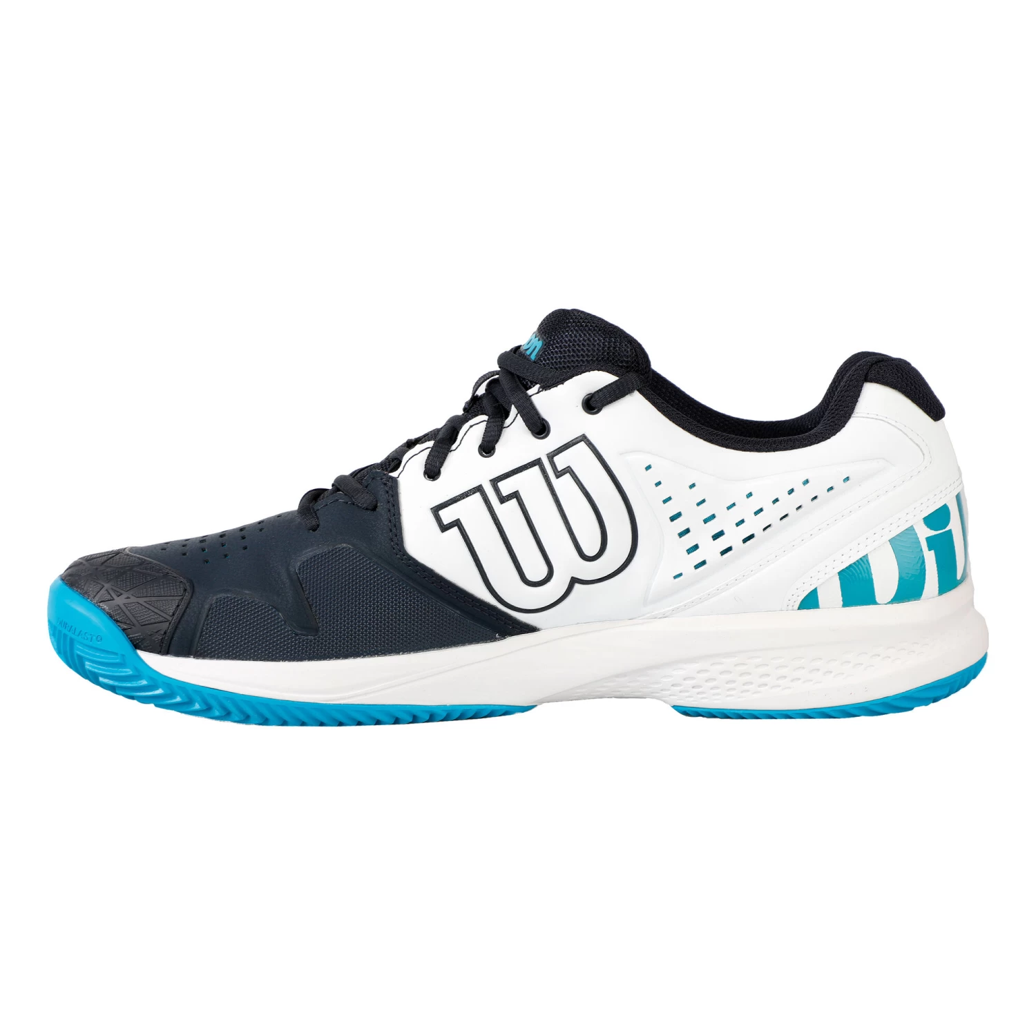 Wilson Kaos Comp 2.0 CC Ultra Clay Court Shoe Special Edition Men - White, Dark Blue 4 Wilson Kaos Comp 2.0 CC Ultra Clay Court Shoe Special Edition Men - White, Dark Blue - Image 2