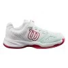 Wilson Kaos All Court Shoe Kids - White, Red