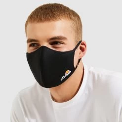 Ellesse Palsito Face Mask 3 Pack - Black, White 8 Ellesse Palsito Face Mask 3 Pack - Black, White -Tennis Serie Store 0259800000 10