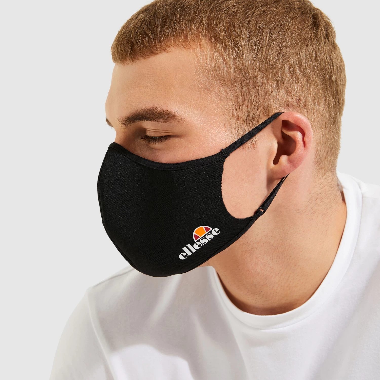 Ellesse Palsito Face Mask 3 Pack - Black, White 5 Ellesse Palsito Face Mask 3 Pack - Black, White - Image 3