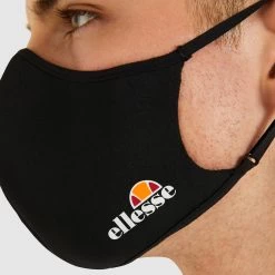 Ellesse Palsito Face Mask 3 Pack - Black, White 10 Ellesse Palsito Face Mask 3 Pack - Black, White -Tennis Serie Store 0259800000 12