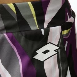Lotto Popflower Printed Skirt Women - Black, Multicoloured -Tennis Serie Store 02885000 30