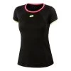 Lotto Superrapida V PL T-Shirt Women - Black, Yellow -Tennis Serie Store 03083000 000