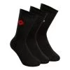 Lotto Tennis Socks 3 Pack - Black -Tennis Serie Store 03629000 000
