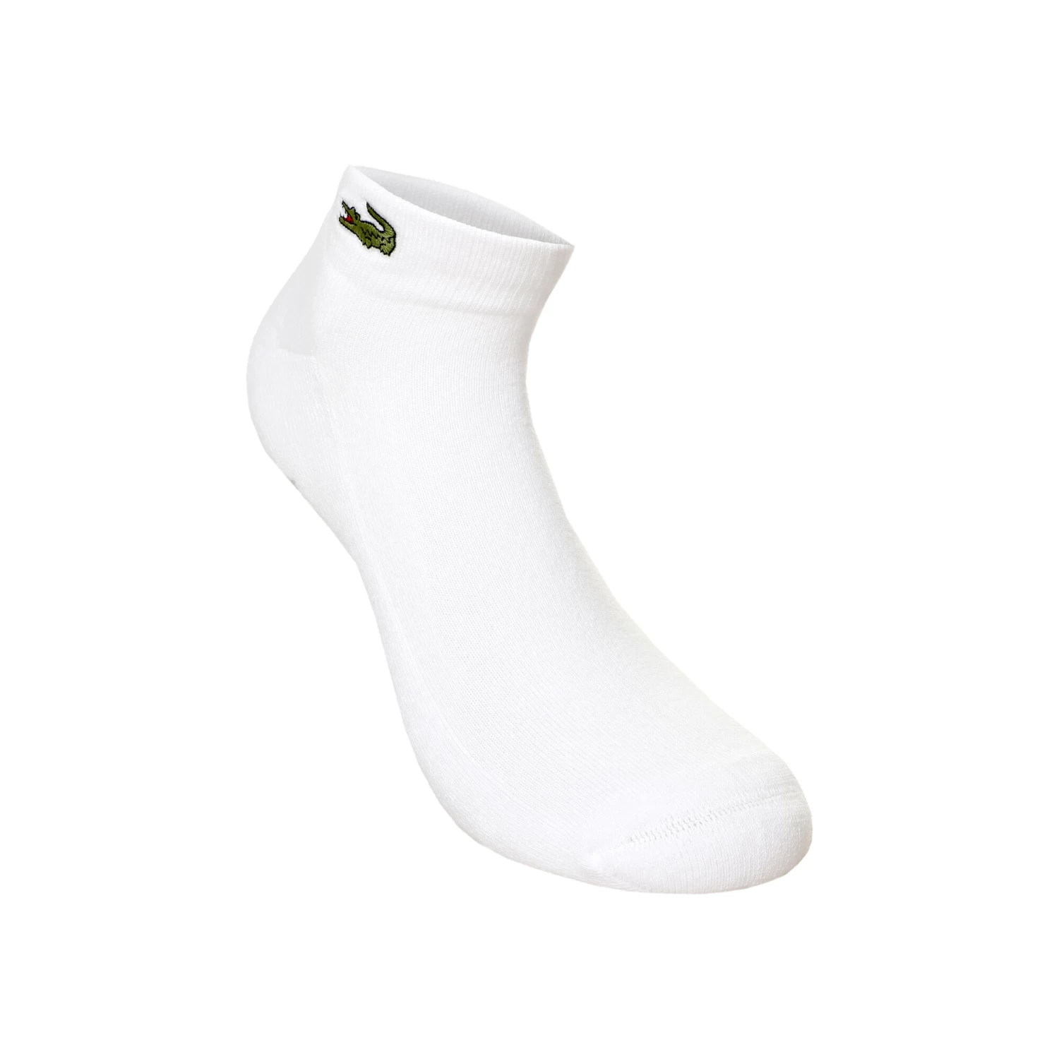 Lacoste Tennis Socks - White, Grey 3 Lacoste Tennis Socks - White, Grey
