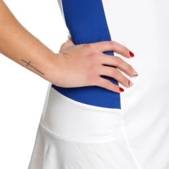 Lotto Tech 1 D1 Dress Women - White, Blue -Tennis Serie Store 03876000 0 8