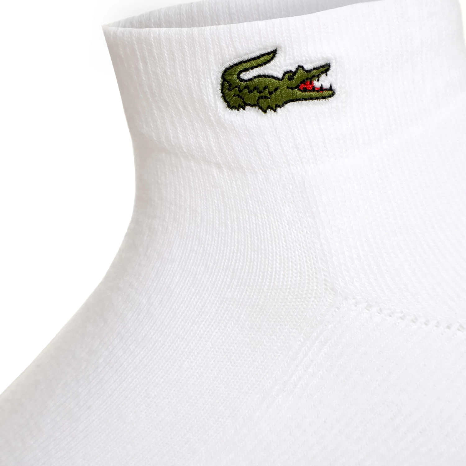Lacoste Tennis Socks - White, Grey 6 Lacoste Tennis Socks - White, Grey - Image 4