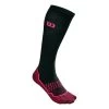 Wilson Amplifeel Crew Knee Tennis Socks Women - Dark Blue, Orange