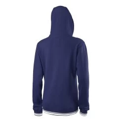 Wilson Team Script Zip Hoodie Women - Dark Blue, White -Tennis Serie Store 04424000 0 2