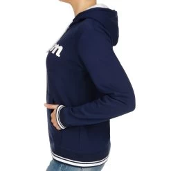 Wilson Team Script Zip Hoodie Women - Dark Blue, White -Tennis Serie Store 04424000 21