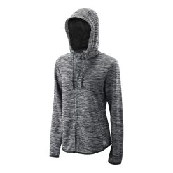 Wilson Training Hooded Training Jacket Women - Grey, Dark Grey -Tennis Serie Store 04631000 000