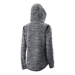 Wilson Training Hooded Training Jacket Women - Grey, Dark Grey -Tennis Serie Store 04631000 0 2