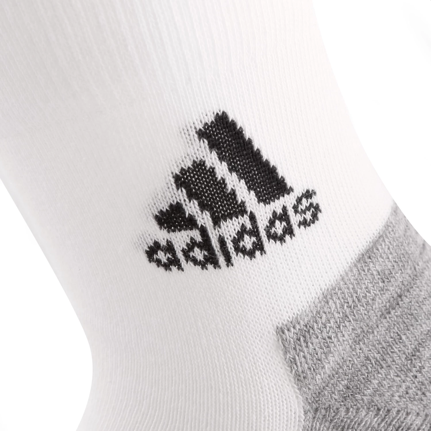 ADIDAS Tennis Basic Half Cushioned Ankle 1pp Sports Socks - White 4 ADIDAS Tennis Basic Half Cushioned Ankle 1pp Sports Socks - White - Image 2