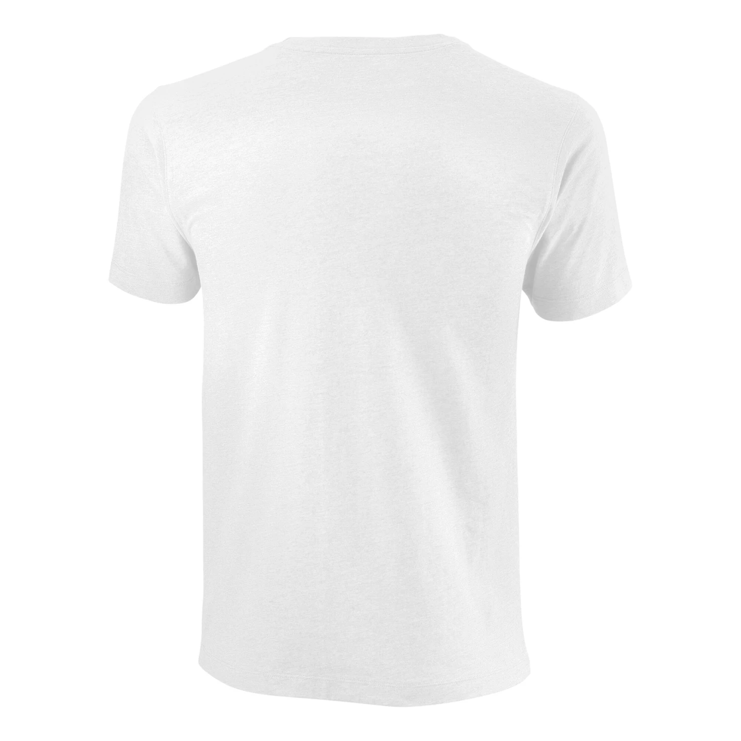 Wilson Chi Skyline CTN Slimfit T-Shirt Men - White, Red 4 Wilson Chi Skyline CTN Slimfit T-Shirt Men - White, Red - Image 2