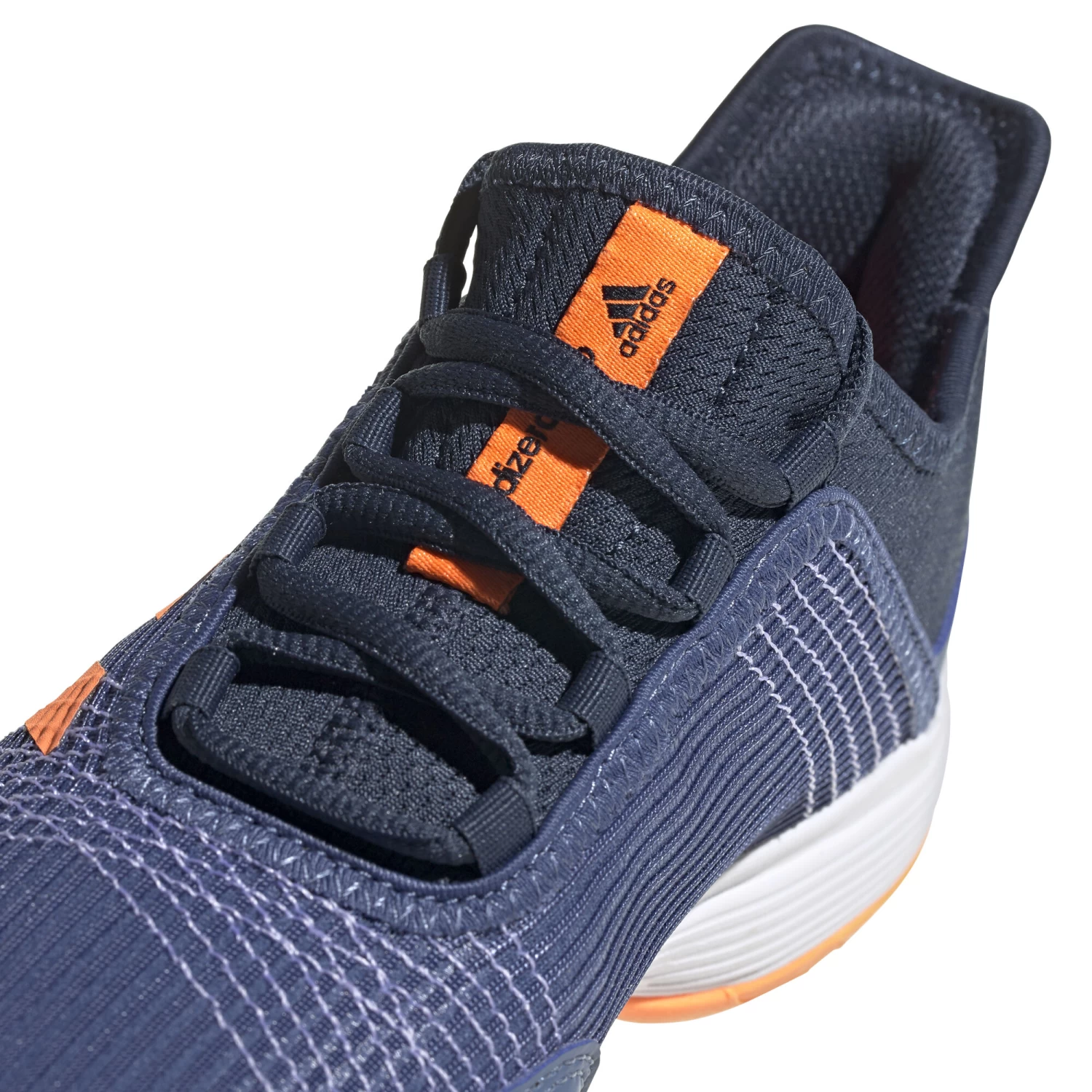 ADIDAS Adizero Club All Court Shoe Kids - Dark Blue, Orange 9 ADIDAS Adizero Club All Court Shoe Kids - Dark Blue, Orange - Image 7