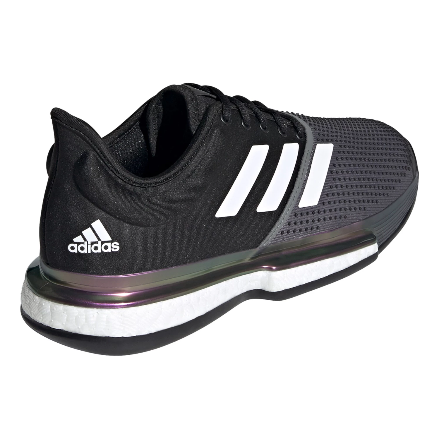 ADIDAS SoleCourt Primeblue Clay Court Shoe Men - Black, Grey 8 ADIDAS SoleCourt Primeblue Clay Court Shoe Men - Black, Grey - Image 6