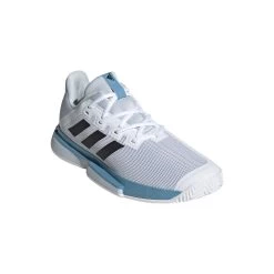ADIDAS SoleMatch Bounce All Court Shoe Men - Lightgrey, Blue -Tennis Serie Store 05054000 000
