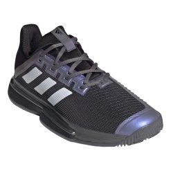 ADIDAS SoleMatch Bounce Clay Court Shoe Men - Black, Violet -Tennis Serie Store 05056000 000