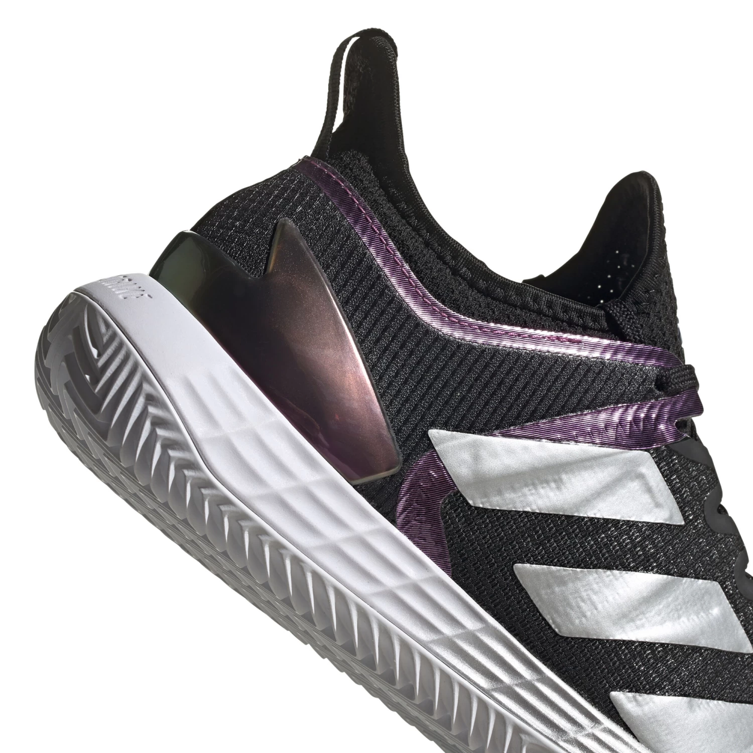ADIDAS Adizero Ubersonic 4 Clay Court Shoe Women - Black, Violet 10 ADIDAS Adizero Ubersonic 4 Clay Court Shoe Women - Black, Violet - Image 8