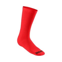 Wilson Rush Pro Crew Tennis Socks Men - Red, Black