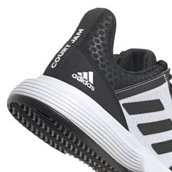 ADIDAS CourtJam Bounce Clay Court Shoe Women - Black, White -Tennis Serie Store 05144000 10