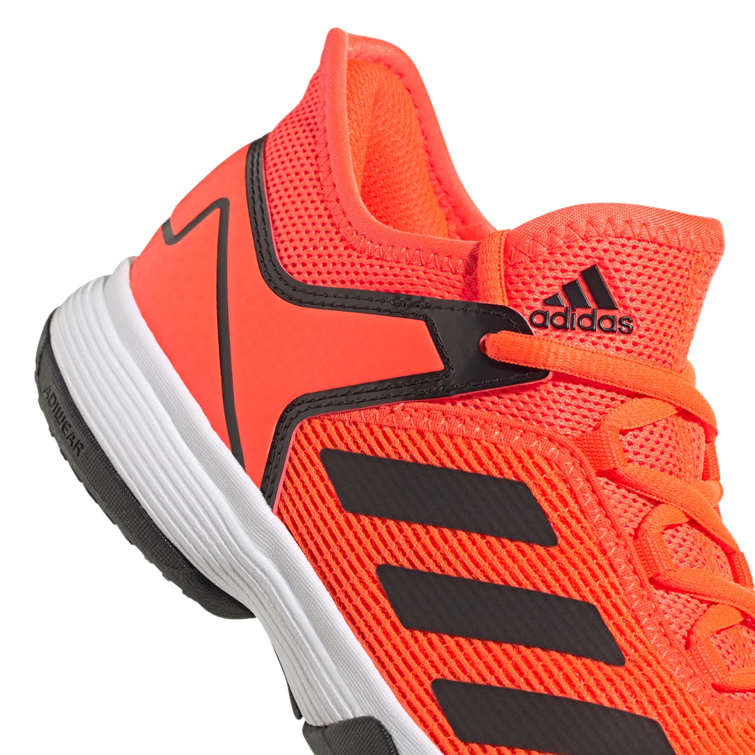 ADIDAS Ubersonic 4k All Court Shoe Kids - Coral, Black 10 ADIDAS Ubersonic 4k All Court Shoe Kids - Coral, Black - Image 8